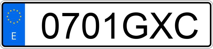 Numer rejestracyjny 0701GXC posiada AUDI A5 SPORTBACK 2.0 TDI 170 QUATTRO Numer rejestracyjny 0701GXC posiada AUDI A5 SPORTBACK 2.0 TDI 170 QUATTRO