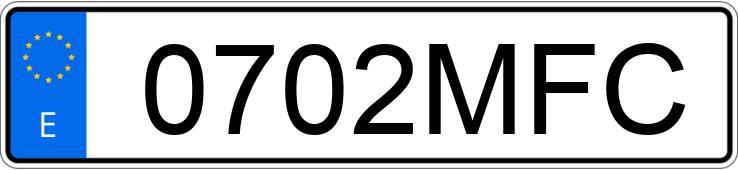 Numer rejestracyjny 0702MFC posiada MITSUBISHI SERIE 30 Numer rejestracyjny 0702MFC posiada MITSUBISHI SERIE 30