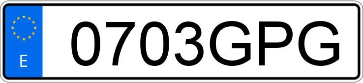 Numer rejestracyjny 0703GPG posiada VOLKSWAGEN TRANSPORTER Numer rejestracyjny 0703GPG posiada VOLKSWAGEN TRANSPORTER
