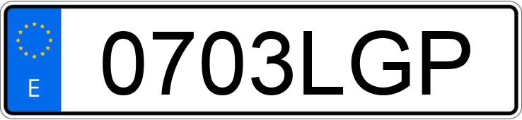 Numer rejestracyjny 0703LGP posiada AUDI Q3 SPORTBACK Numer rejestracyjny 0703LGP posiada AUDI Q3 SPORTBACK