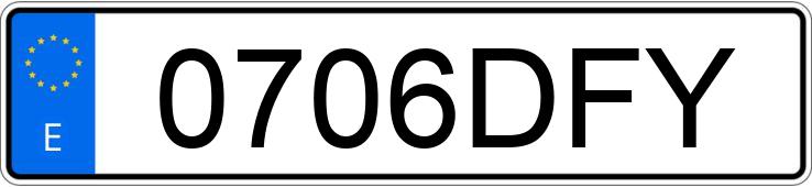 Numer rejestracyjny 0706DFY posiada RENAULT TRAFIC Numer rejestracyjny 0706DFY posiada RENAULT TRAFIC