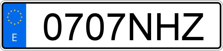 Numer rejestracyjny 0707NHZ posiada MERCEDES A (176) Numer rejestracyjny 0707NHZ posiada MERCEDES A (176)