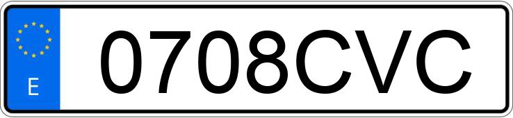 Numer rejestracyjny 0708CVC posiada TOYOTA LAND CRUISER