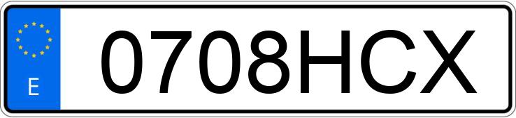 Numer rejestracyjny 0708HCX posiada VOLKSWAGEN CADDY MAXI