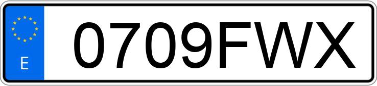 Numer rejestracyjny 0709FWX posiada SEAT ALTEA XL