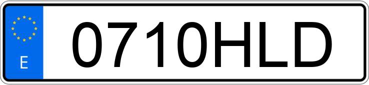 Numer rejestracyjny 0710HLD posiada AUDI A5 SPORTBACK Numer rejestracyjny 0710HLD posiada AUDI A5 SPORTBACK