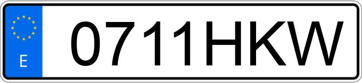 Numer rejestracyjny 0711HKW posiada CITROEN C4 Numer rejestracyjny 0711HKW posiada CITROEN C4