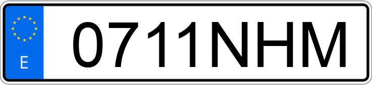 Numer rejestracyjny 0711NHM posiada VOLKSWAGEN TAIGO