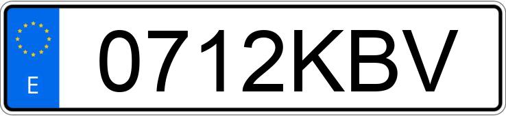 Numer rejestracyjny 0712KBV posiada IVECO EUROCARGO Numer rejestracyjny 0712KBV posiada IVECO EUROCARGO