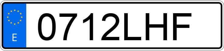 Numer rejestracyjny 0712LHF posiada PEUGEOT 2008 Numer rejestracyjny 0712LHF posiada PEUGEOT 2008