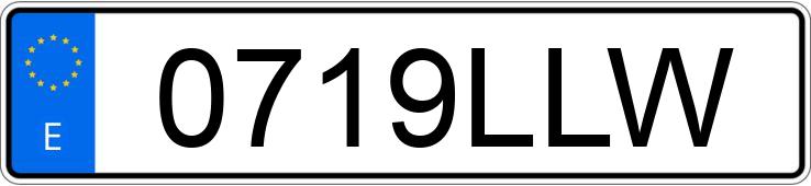 Numer rejestracyjny 0719LLW posiada TOYOTA YARIS Numer rejestracyjny 0719LLW posiada TOYOTA YARIS