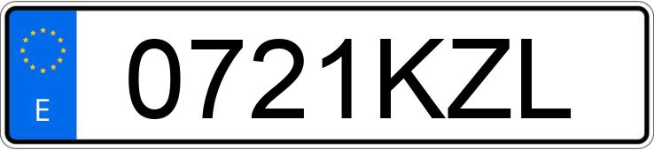 Numer rejestracyjny 0721KZL posiada OPEL CORSA Numer rejestracyjny 0721KZL posiada OPEL CORSA