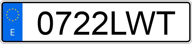 Numer rejestracyjny 0722LWT posiada RENAULT ARKANA