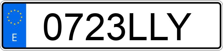 Numer rejestracyjny 0723LLY posiada HONDA AFRICA TWIN