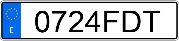 Numer rejestracyjny 0724FDT posiada VOLKSWAGEN POLO Numer rejestracyjny 0724FDT posiada VOLKSWAGEN POLO