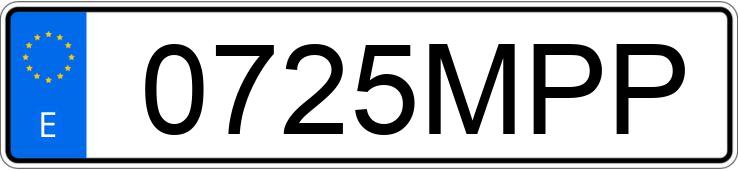 Numer rejestracyjny 0725MPP posiada NISSAN JUKE