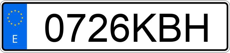 Numer rejestracyjny 0726KBH posiada DACIA DUSTER Numer rejestracyjny 0726KBH posiada DACIA DUSTER
