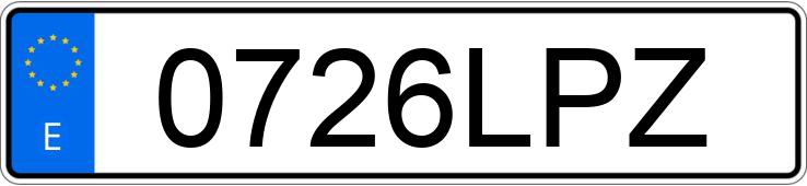 Numer rejestracyjny 0726LPZ posiada HYUNDAI KONA