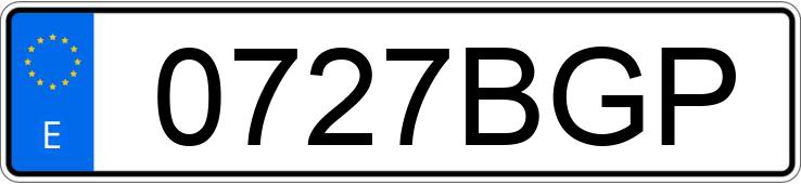 Numer rejestracyjny 0727BGP posiada CITROEN SAXO Numer rejestracyjny 0727BGP posiada CITROEN SAXO