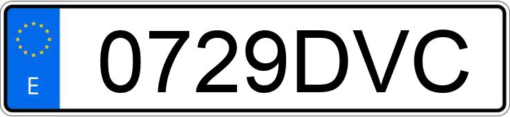 Numer rejestracyjny 0729DVC posiada MERCEDES S (220-221)