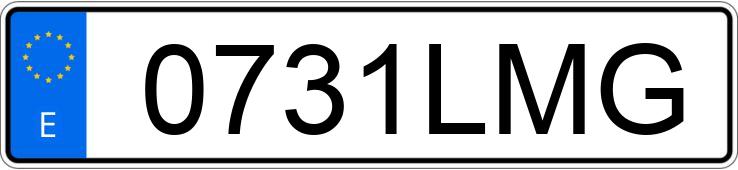 Numer rejestracyjny 0731LMG posiada DACIA DUSTER