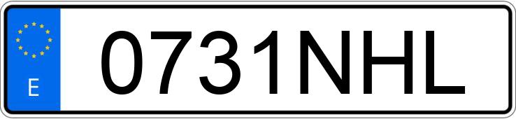 Numer rejestracyjny 0731NHL posiada TOYOTA PROACE MAX