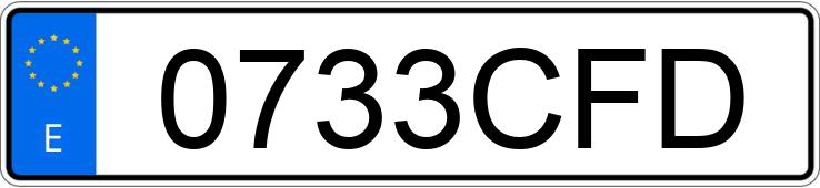 Numer rejestracyjny 0733CFD posiada FORD FOCUS Numer rejestracyjny 0733CFD posiada FORD FOCUS