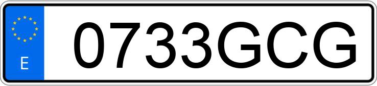 Numer rejestracyjny 0733GCG posiada BMW X3 Numer rejestracyjny 0733GCG posiada BMW X3