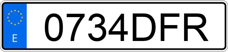 Numer rejestracyjny 0734DFR posiada MERCEDES CLS (219) Numer rejestracyjny 0734DFR posiada MERCEDES CLS (219)