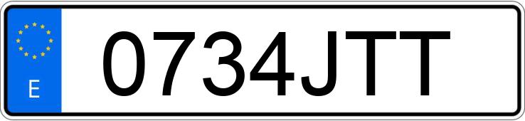 Numer rejestracyjny 0734JTT posiada SCANIA SERIE R Numer rejestracyjny 0734JTT posiada SCANIA SERIE R