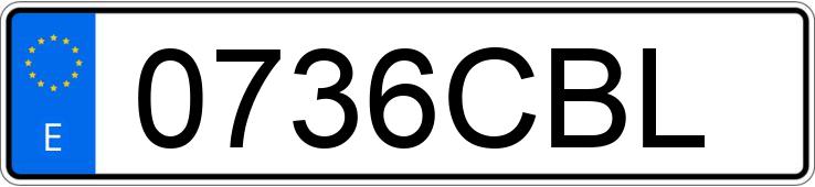 Numer rejestracyjny 0736CBL posiada AUDI A4 Numer rejestracyjny 0736CBL posiada AUDI A4