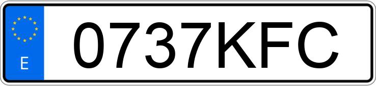 Numer rejestracyjny 0737KFC posiada OPEL MOKKA