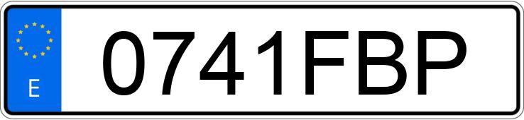 Numer rejestracyjny 0741FBP posiada VOLKSWAGEN LT