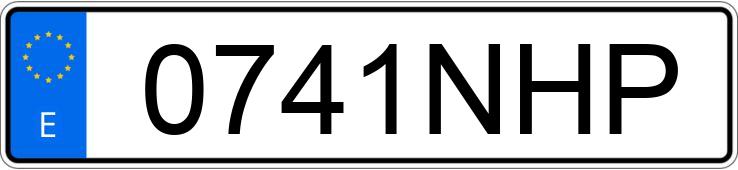 Numer rejestracyjny 0741NHP posiada BMW SERIE 1