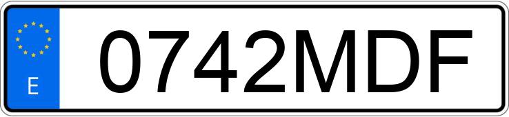 Numer rejestracyjny 0742MDF posiada JAGUAR E PACE 2.0D I4 163 R-DYNAMIC BLACK AT AWD