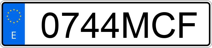 Numer rejestracyjny 0744MCF posiada BMW SERIE 5 Numer rejestracyjny 0744MCF posiada BMW SERIE 5