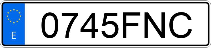 Numer rejestracyjny 0745FNC posiada RENAULT KANGOO Numer rejestracyjny 0745FNC posiada RENAULT KANGOO