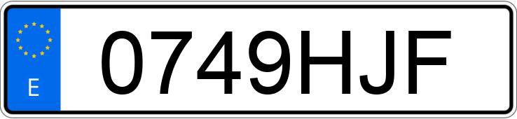 Numer rejestracyjny 0749HJF posiada AUDI Q3 Numer rejestracyjny 0749HJF posiada AUDI Q3