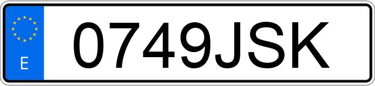 Numer rejestracyjny 0749JSK posiada HYUNDAI I10