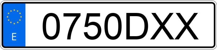 Numer rejestracyjny 0750DXX posiada VOLKSWAGEN GOLF Numer rejestracyjny 0750DXX posiada VOLKSWAGEN GOLF