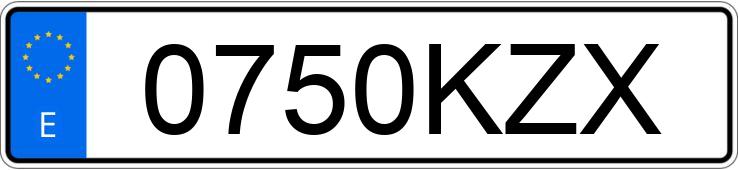 Numer rejestracyjny 0750KZX posiada HONDA CIVIC Numer rejestracyjny 0750KZX posiada HONDA CIVIC