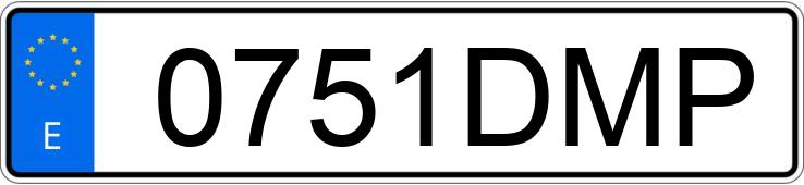 Numer rejestracyjny 0751DMP posiada MERCEDES E (211)