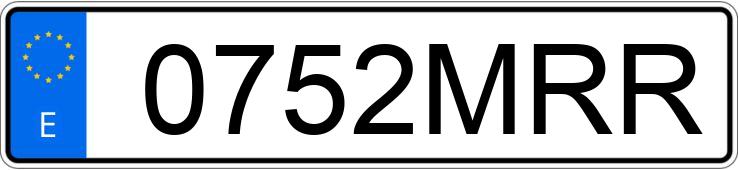 Numer rejestracyjny 0752MRR posiada LTI CARBODIES TX1