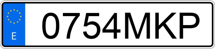 Numer rejestracyjny 0754MKP posiada MINI COUNTRYMAN