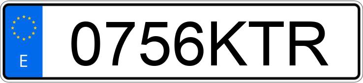 Numer rejestracyjny 0756KTR posiada LAMBORGHINI HURACAN Numer rejestracyjny 0756KTR posiada LAMBORGHINI HURACAN