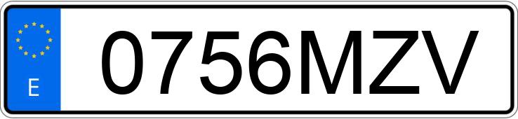 Numer rejestracyjny 0756MZV posiada RENAULT KANGOO Numer rejestracyjny 0756MZV posiada RENAULT KANGOO