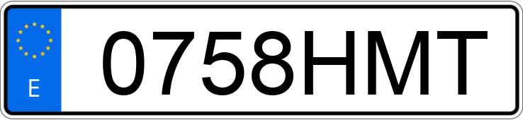 Numer rejestracyjny 0758HMT posiada BMW SERIE 3 Numer rejestracyjny 0758HMT posiada BMW SERIE 3