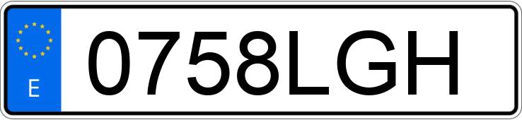 Numer rejestracyjny 0758LGH posiada MERCEDES ACTROS Numer rejestracyjny 0758LGH posiada MERCEDES ACTROS