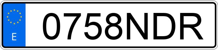 Numer rejestracyjny 0758NDR posiada BMW X4 Numer rejestracyjny 0758NDR posiada BMW X4