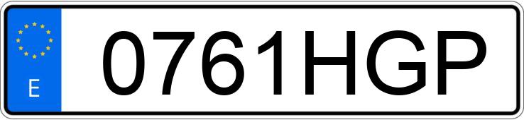 Numer rejestracyjny 0761HGP posiada HYOSUNG GT 125